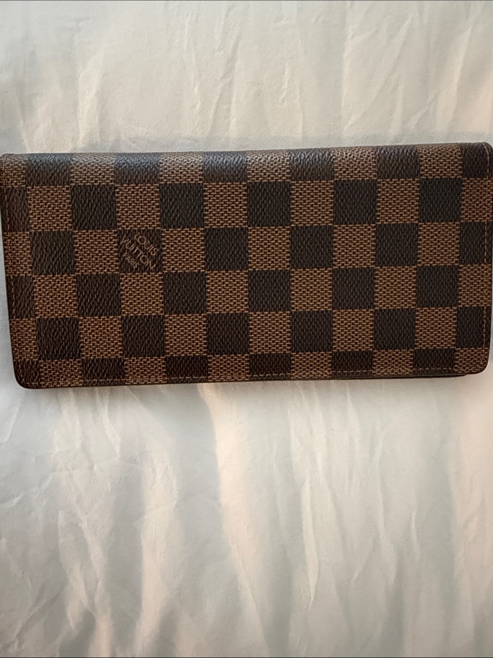 Damier Brown Check Long Wallet